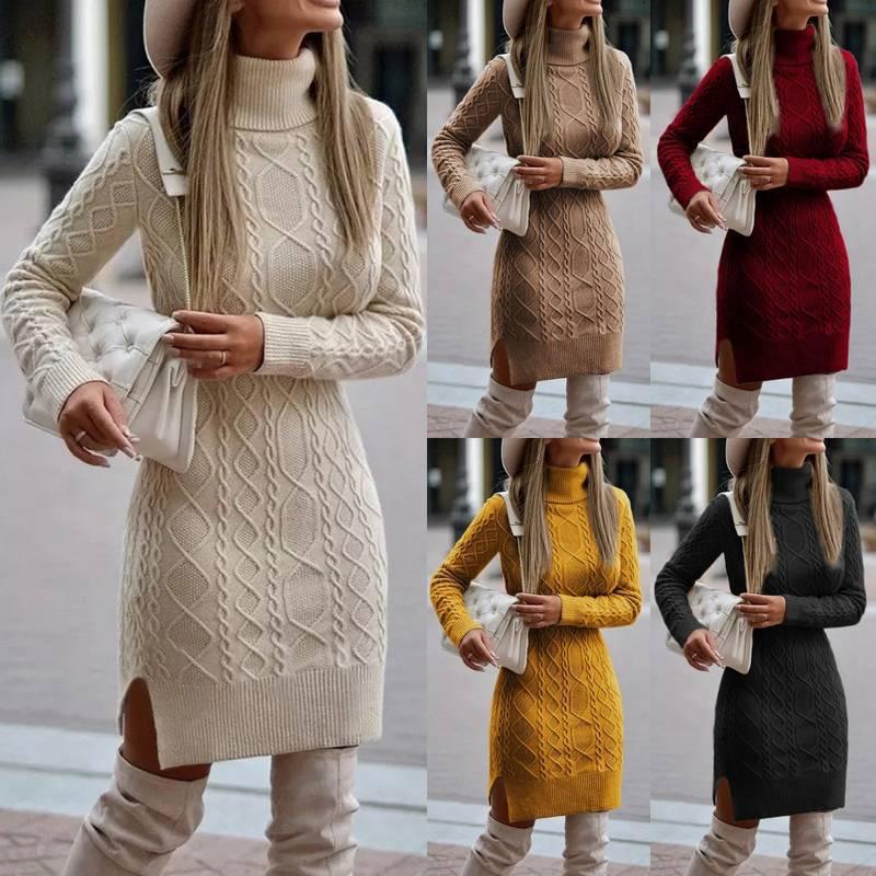 Dresses & Skirts | Womens Clarence Knitted Dress Clothing Dresses & Skirts