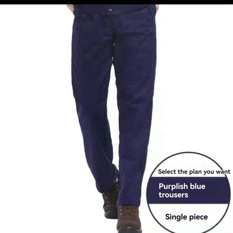 Pants & Shorts | Mens Washed Stretch Regular Trousers Clothing Mens