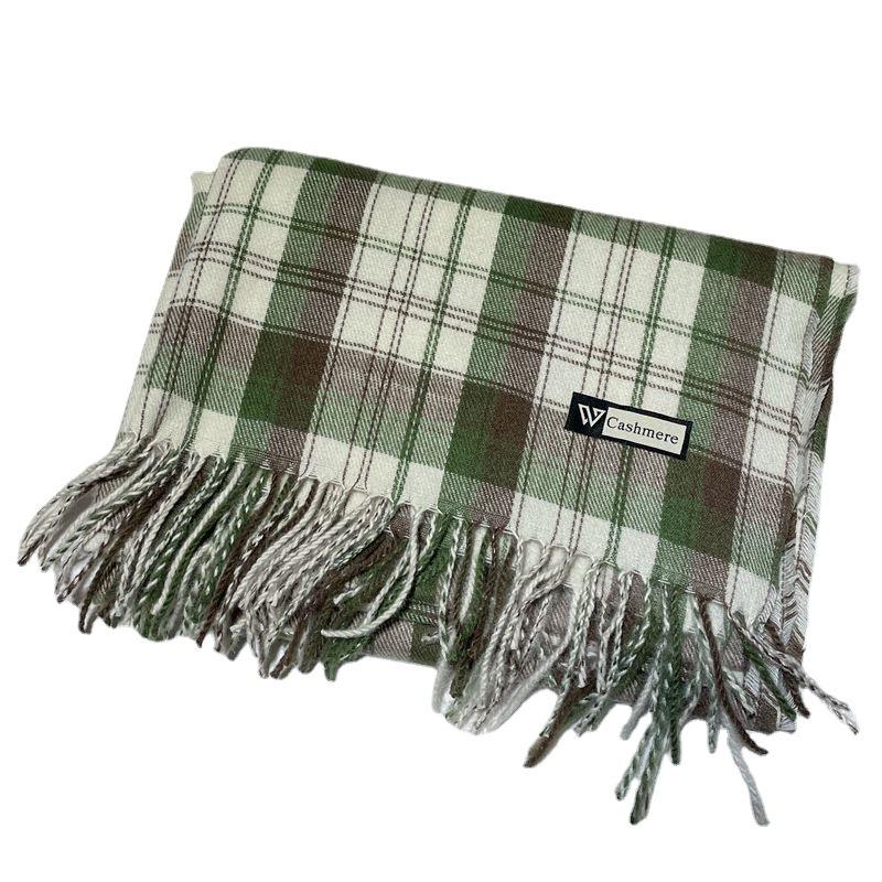 Scarves & Handkerchiefs | Mens Tartan Scarf & Glove Gift Set Accessories Mens