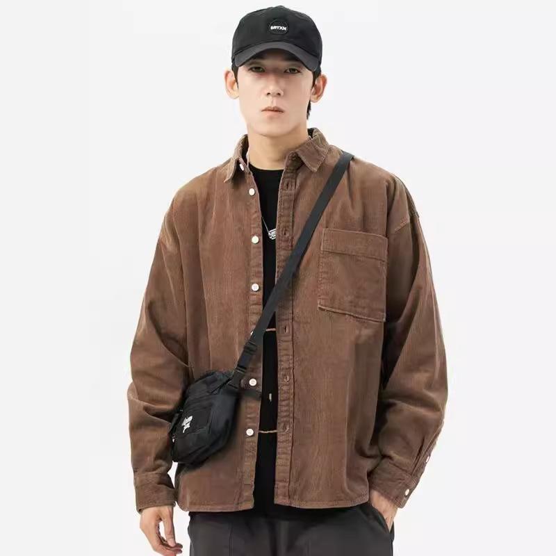 Tops | Mens Wolfwood Oversized Long-Sleeved Check Shirt Clothing Mens